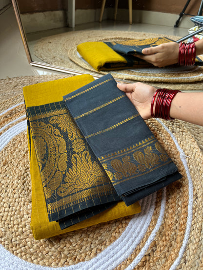 Madurai Sungudi Pure Cotton Saree - Tr 039