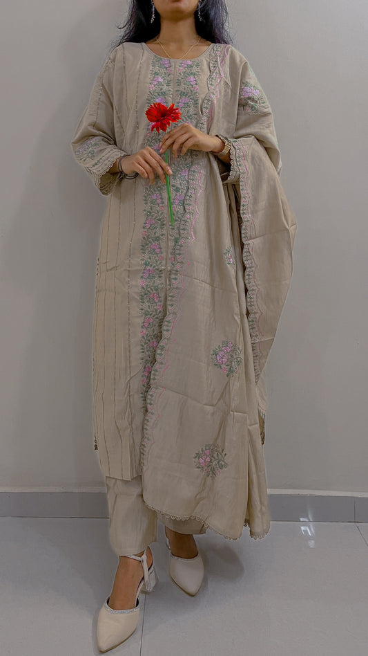 Mastani Premium Three piece kurta set with Pant and Dupatta